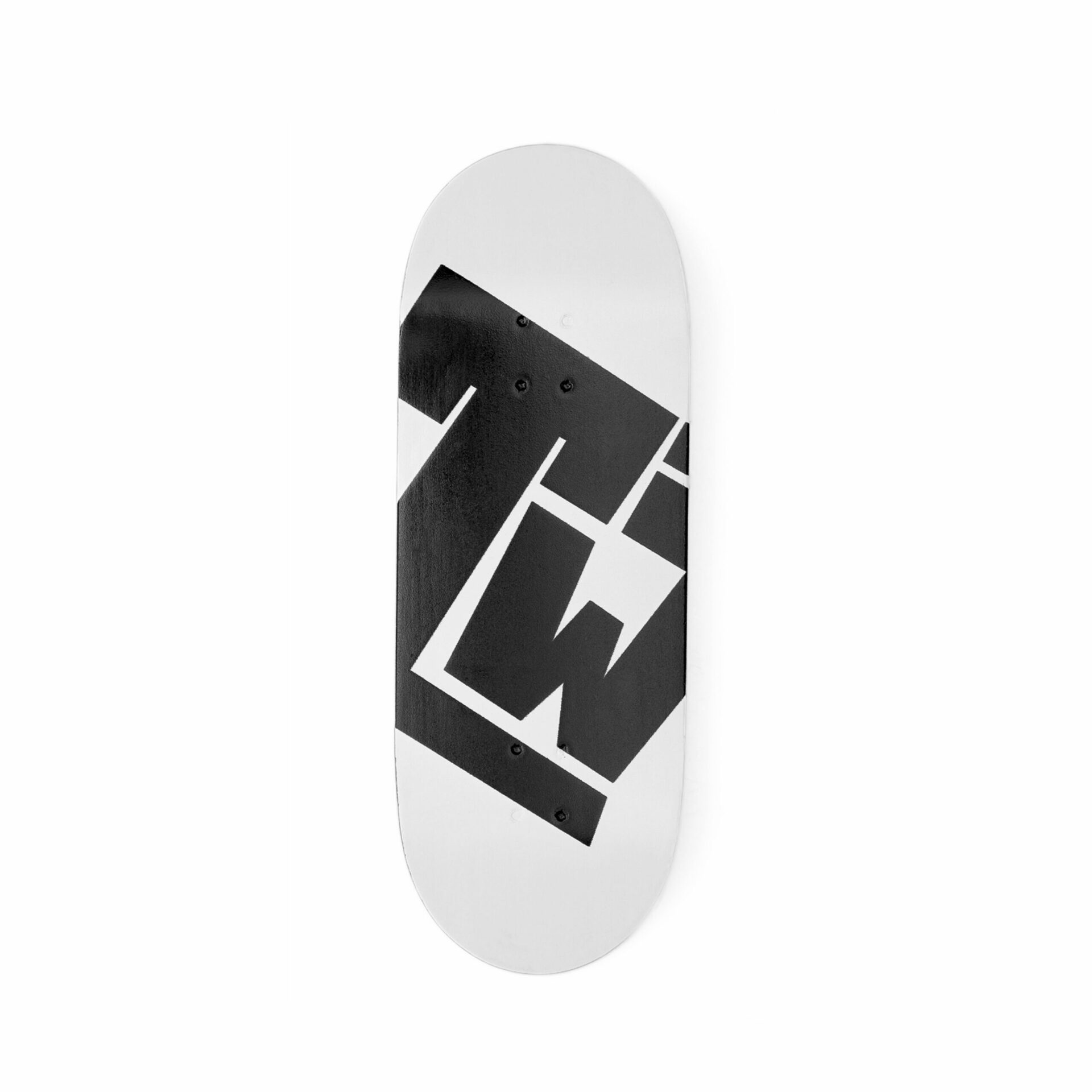 TonicWood "Classic White" Graphic Fingerboard Deck TonicWood