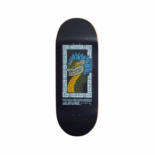 Quetzalcóatl graphic fingerboard miniature skateboard deck
