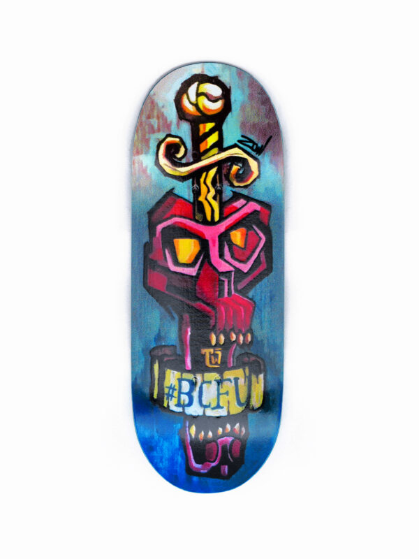 #BCFU TonicWood Graphic Fingerboard Deck